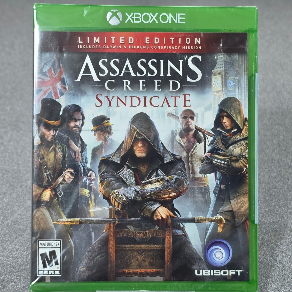 Ubisoft Assassins Creed Syndicate Xbox One N/A Green New Limited Edition DLC